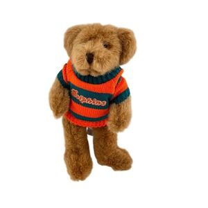 Russ Berrie Miami Dolphins Sweater Teddy Bear Plush 10" Stuffed Animal NFL